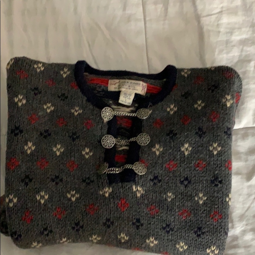 100% wool Abercrombie and Fitch sweater